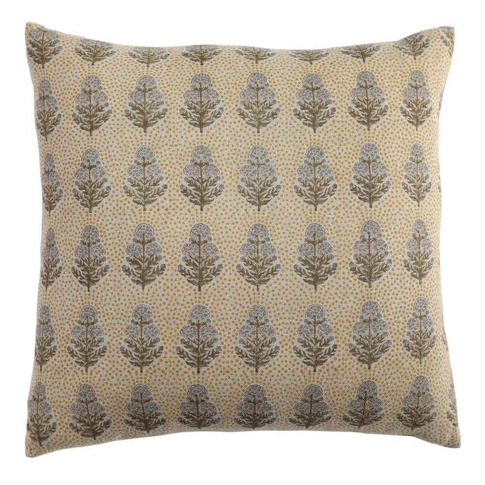 Poppy Mustard Pillow