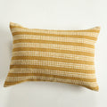 Nepsa Mustard on White Pillow