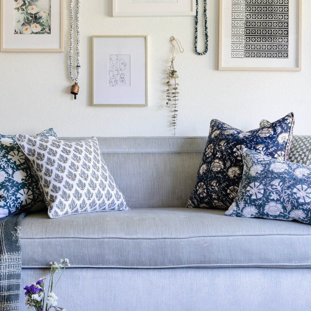 Nisa Indigo Pillow