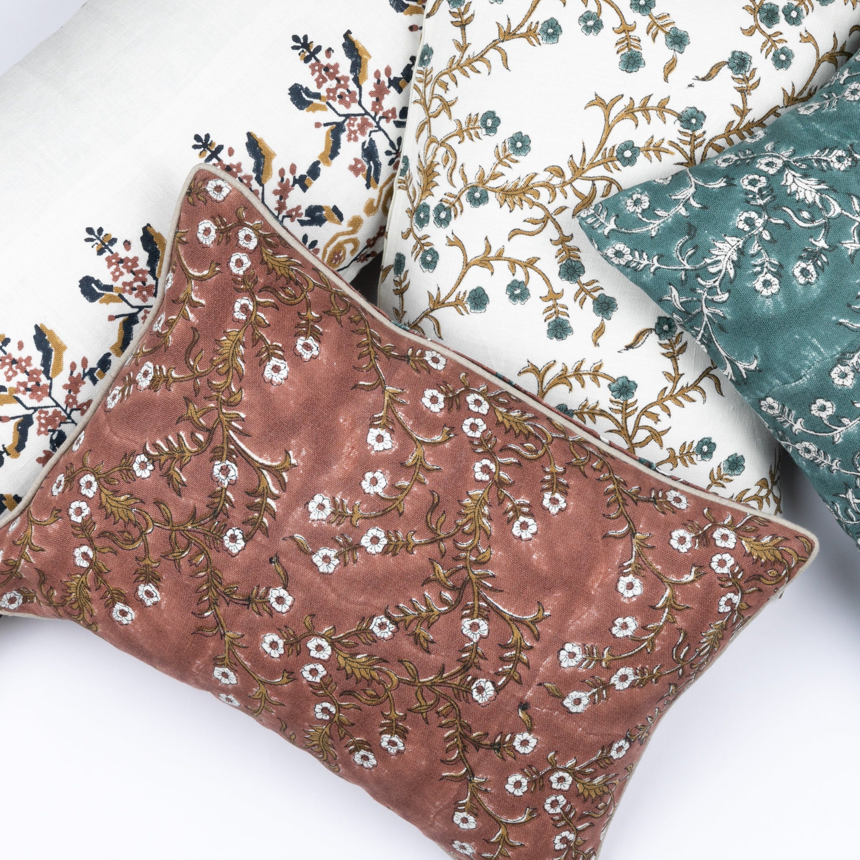 Vidaai Saffron Mustard Pillow