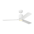 Cleancut 54 Ceiling Fan | Blades Matte White