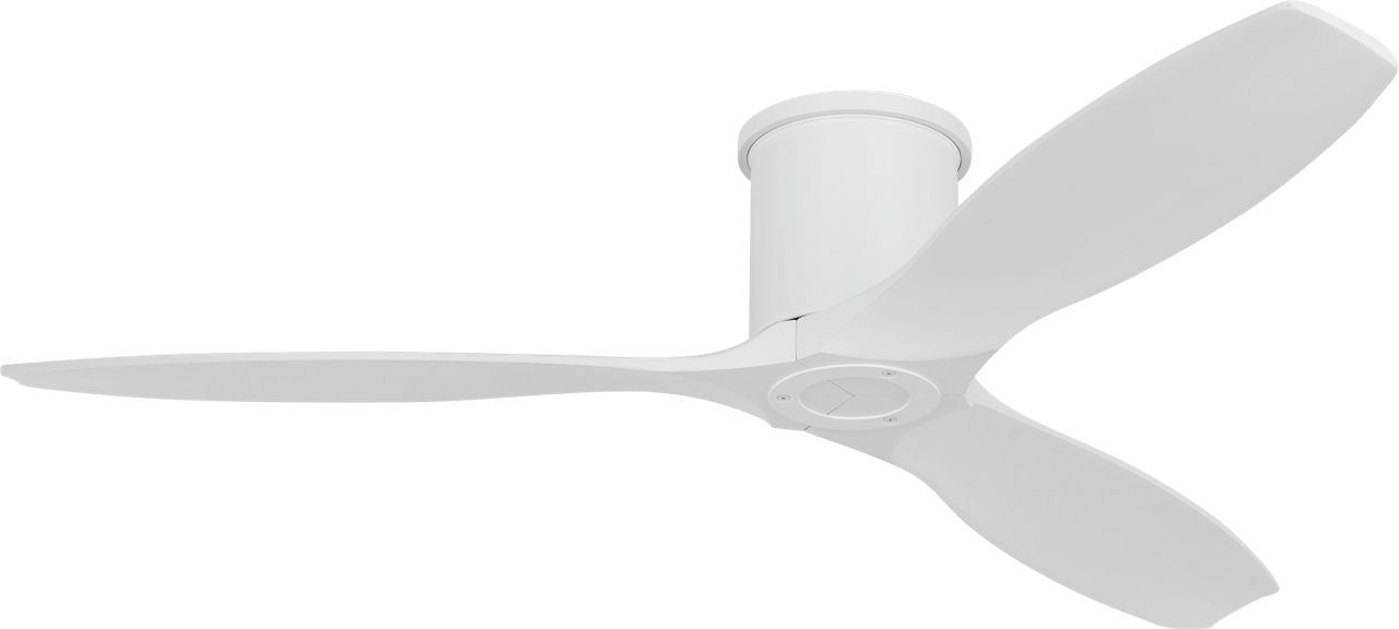 Collins Smart 52 Hugger Ceiling Fan | Blades Matte White