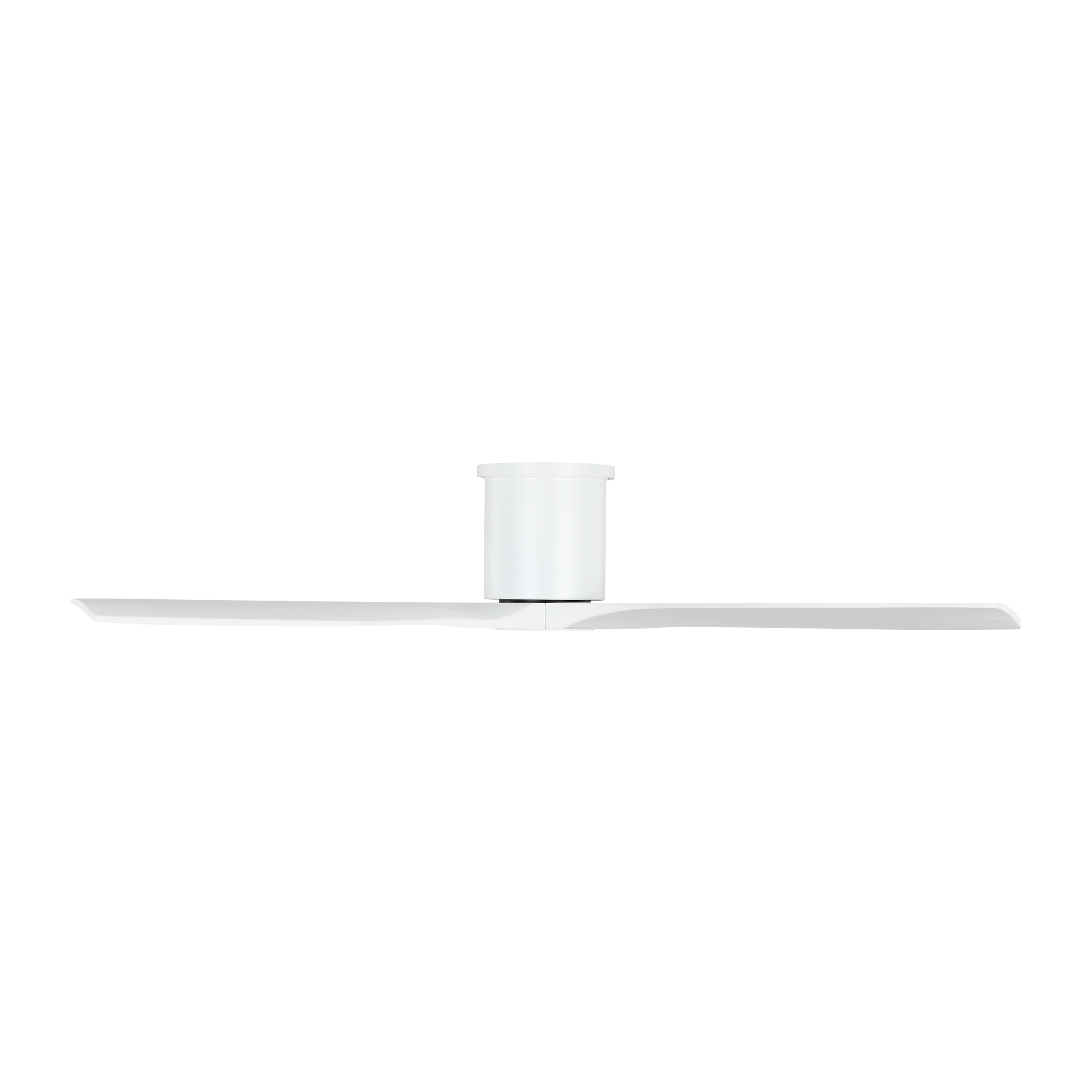 Collins Smart 52 Hugger Ceiling Fan | Blades Matte White