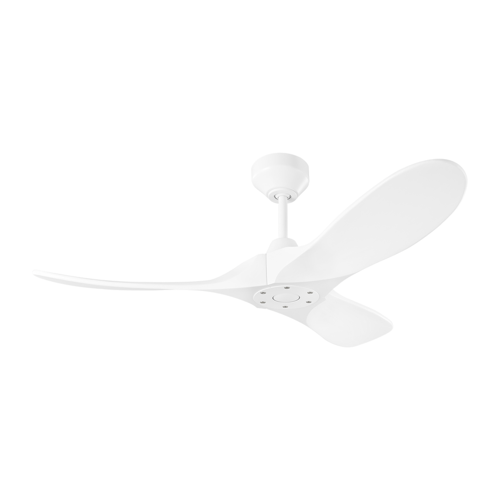 Maverick Smart 44 Ceiling Fan | MatteWhite Blades Matte White