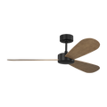 Paddle Smart 52 Ceiling Fan | Oak Blades Midnight Black