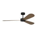 Paddle Smart 60 Ceiling Fan | Oak Blades Midnight Black