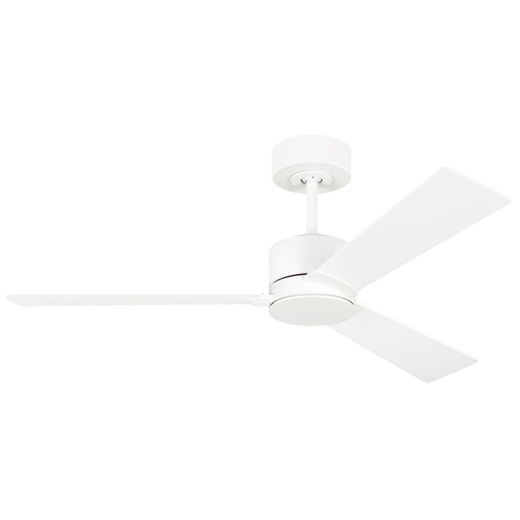 Rozzen 44 Ceiling Fan | Blades Matte White