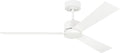 Rozzen 52 Ceiling Fan | Blades Matte White