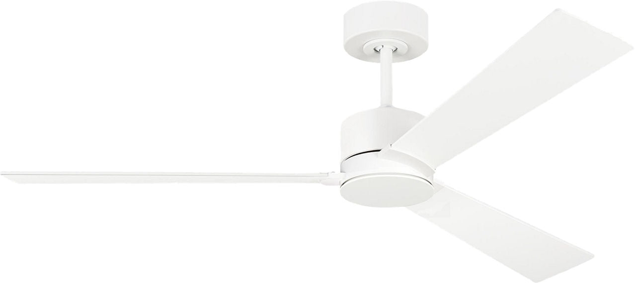 Rozzen 52 Ceiling Fan | Blades Matte White