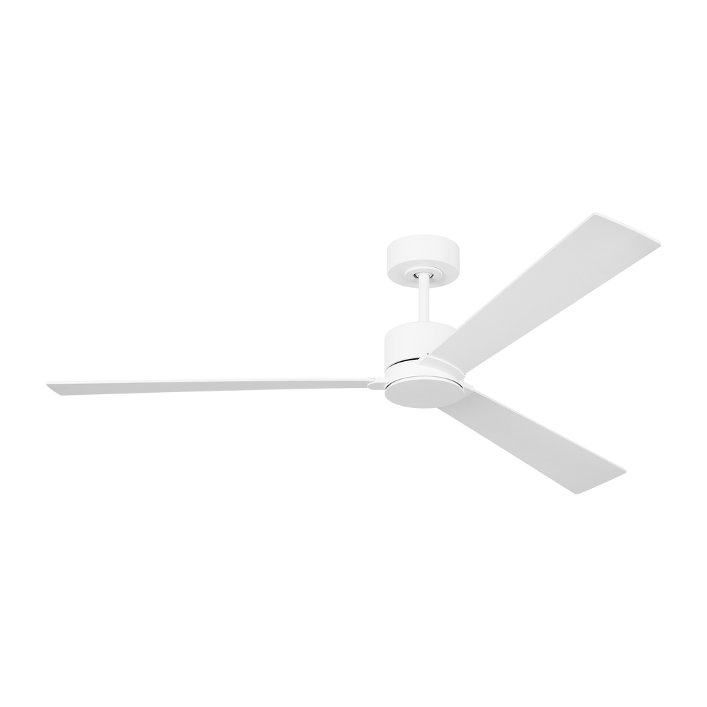 Rozzen Smart 60 Ceiling Fan | Blades Matte White