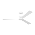 Rozzen Smart 60 Ceiling Fan | Blades Matte White