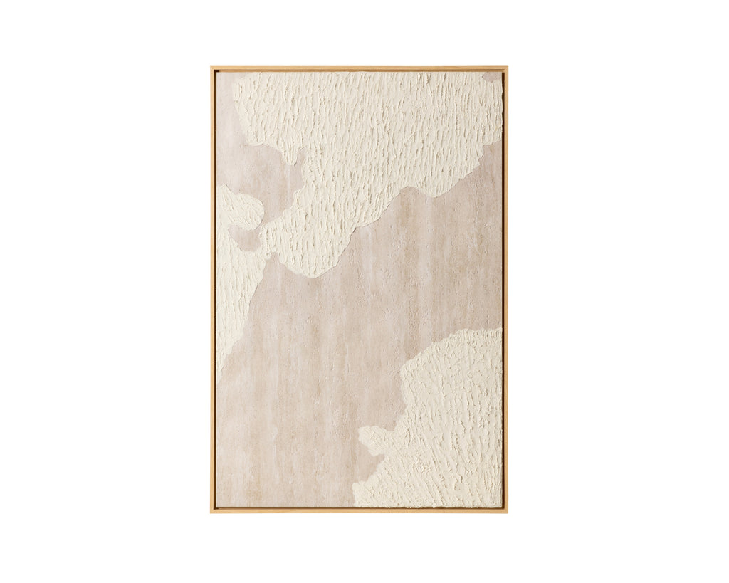 World Views - 40" X 60" - Natural Floater Frame