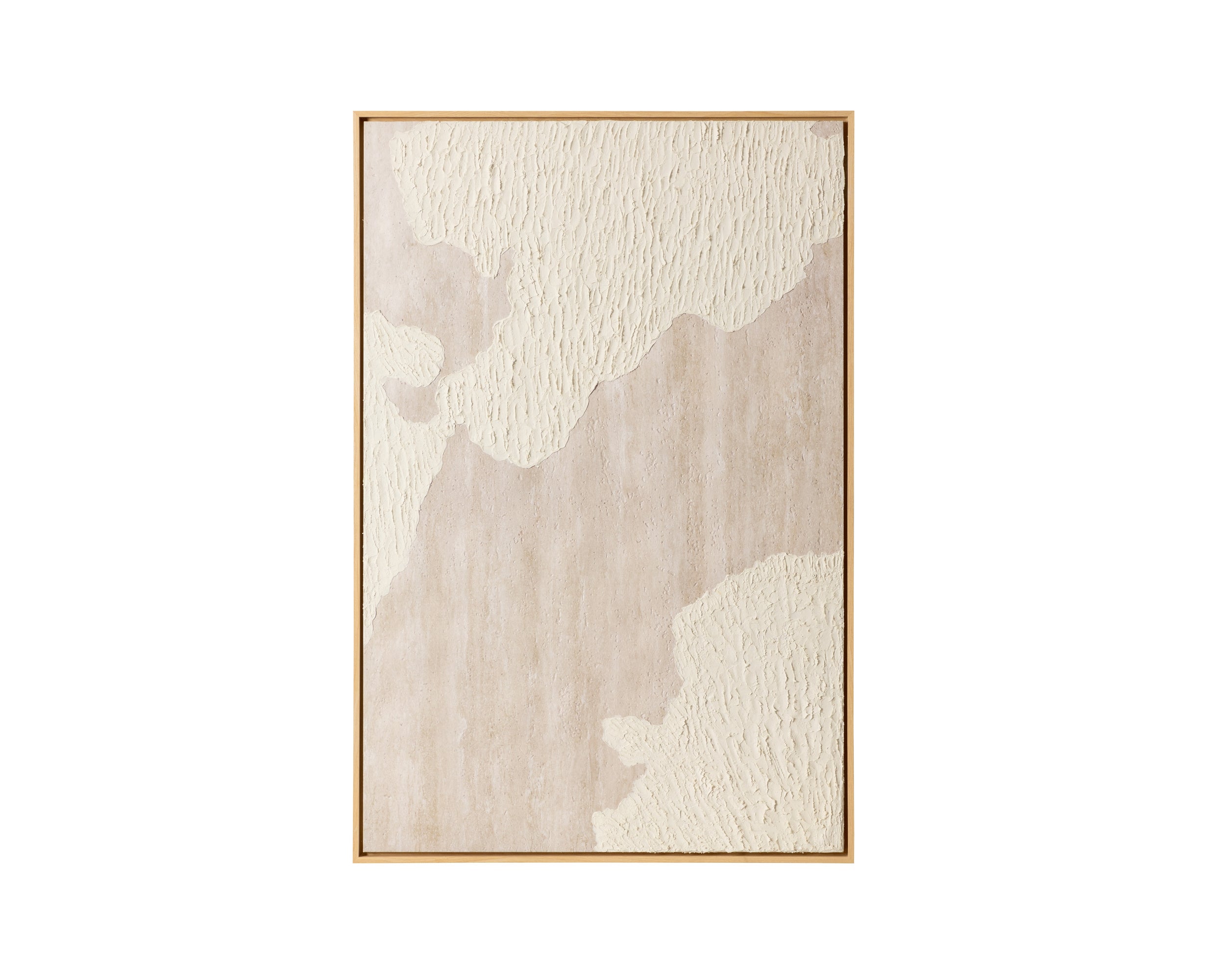 World Views - 40" X 60" - Natural Floater Frame