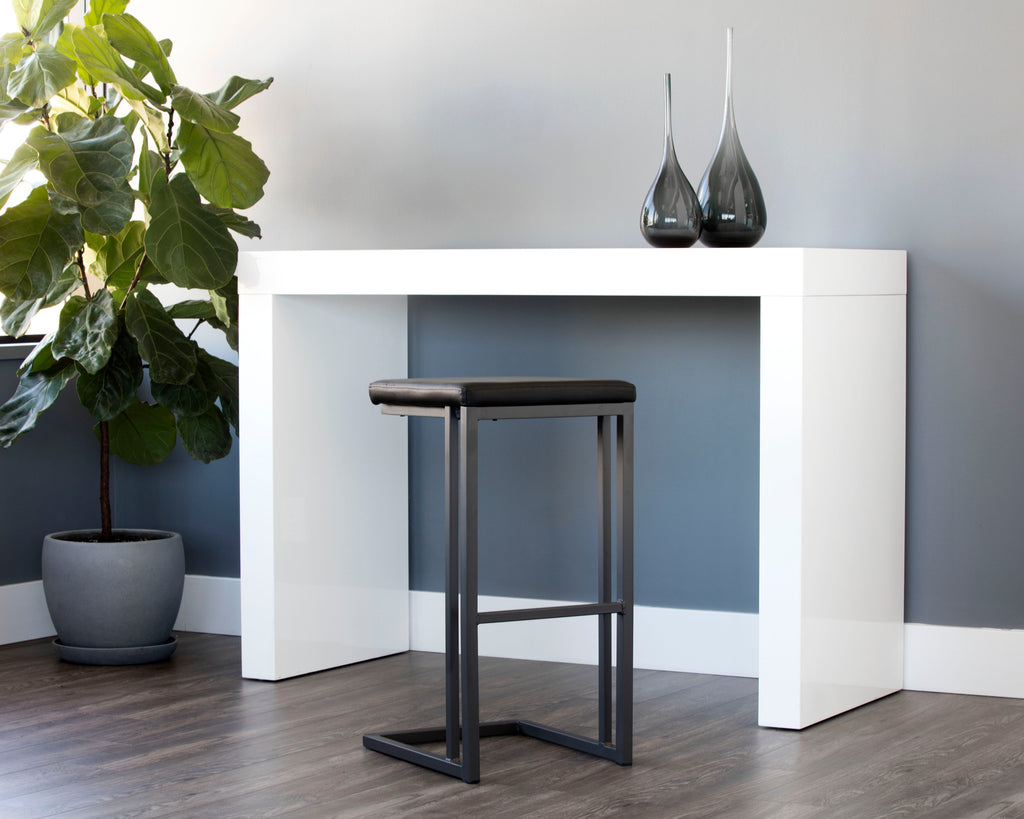 Boone Barstool - Grey - Onyx