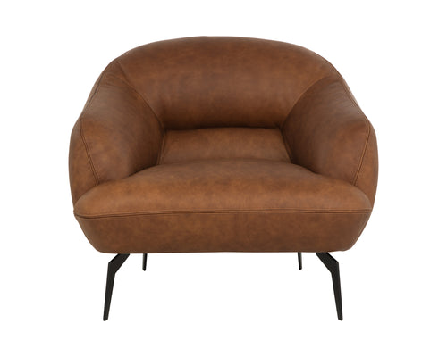 Armani Armchair - Cognac Leather