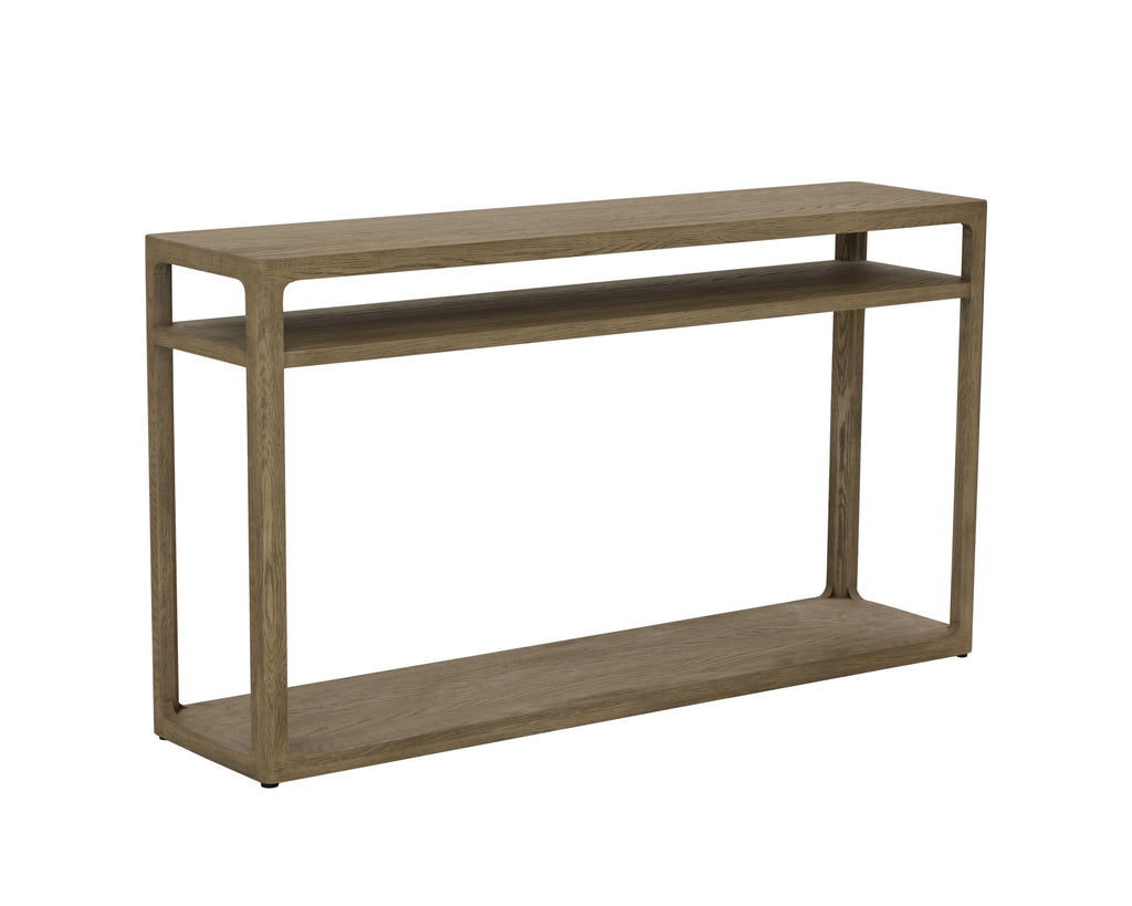 Doncaster Console Table - Smoke Grey