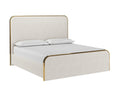 Tometi Bed - King - Chacha Cream