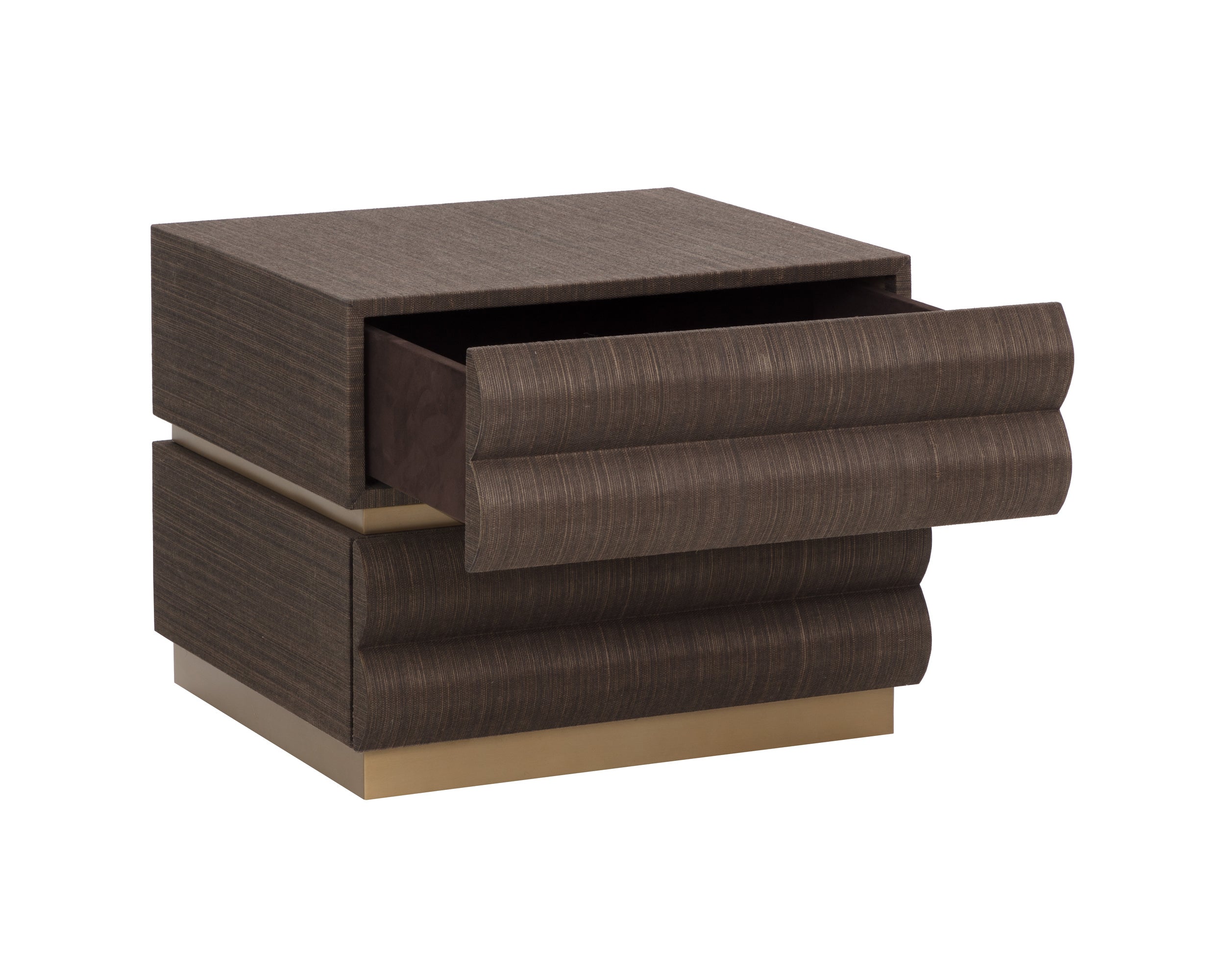 Subira Nightstand - Chocolate