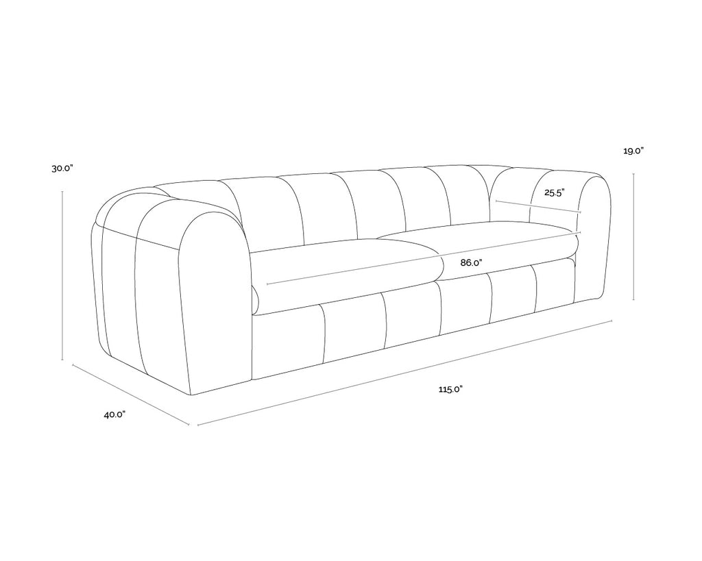 Cyril Sofa - Lucia Cognac Leather