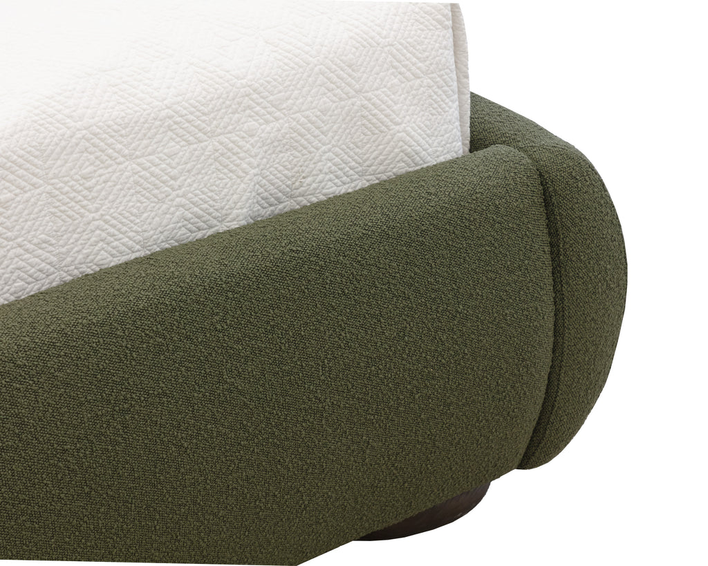 Marin Bed - King - Copenhagen Olive