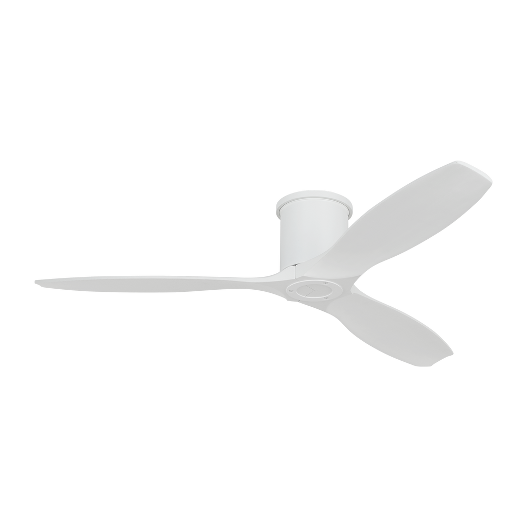 Collins Smart 52 Hugger Ceiling Fan | Blades Matte White