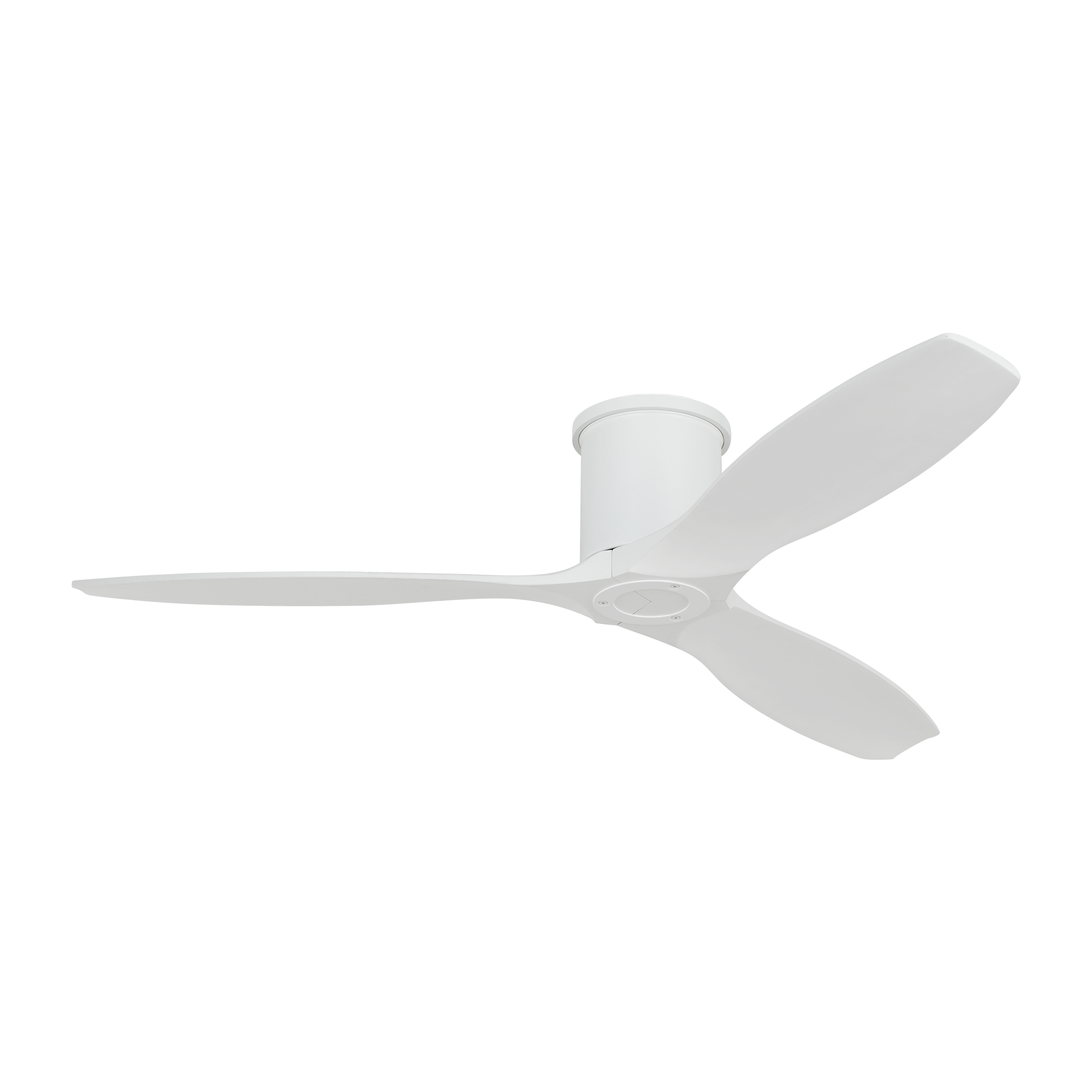 Collins Smart 52 Hugger Ceiling Fan | Blades Matte White