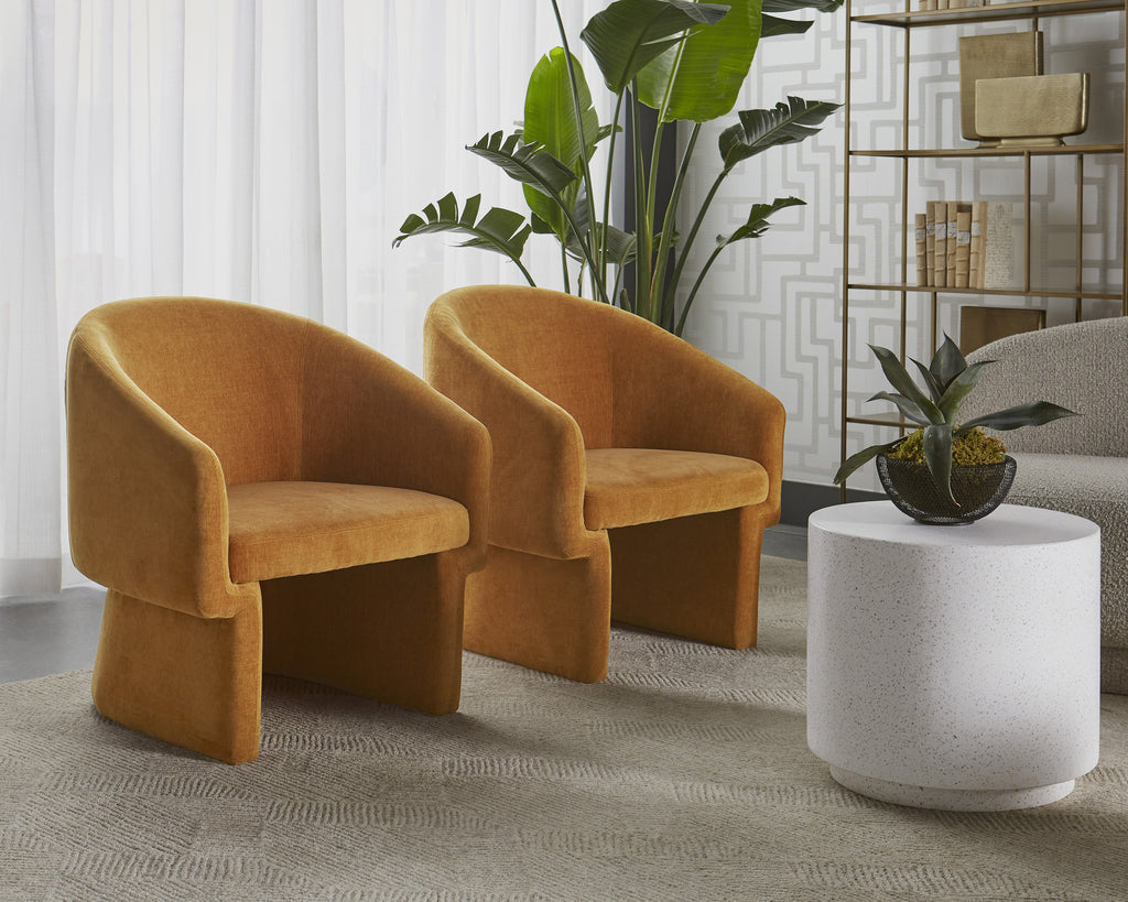 Lauryn Lounge Chair - Danny Amber