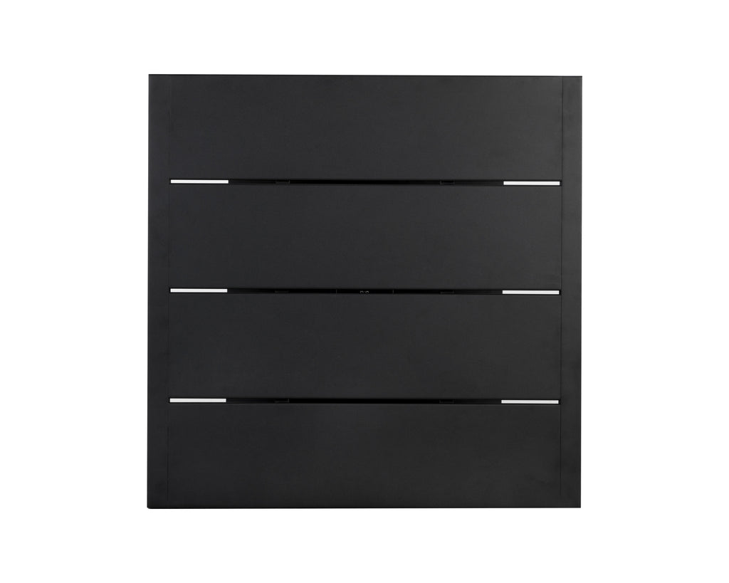 Merano Bistro Table - Square - Black - 32"