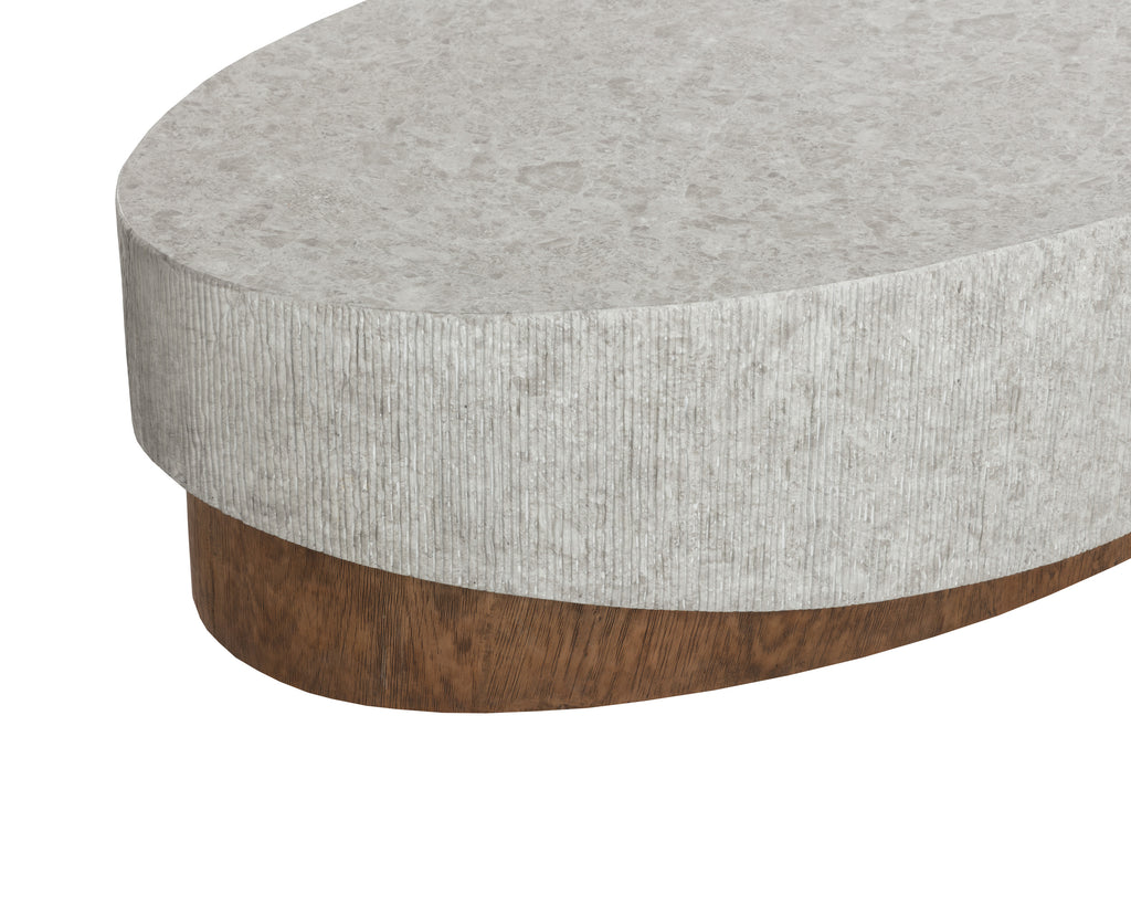 Leda Coffee Table - Oval