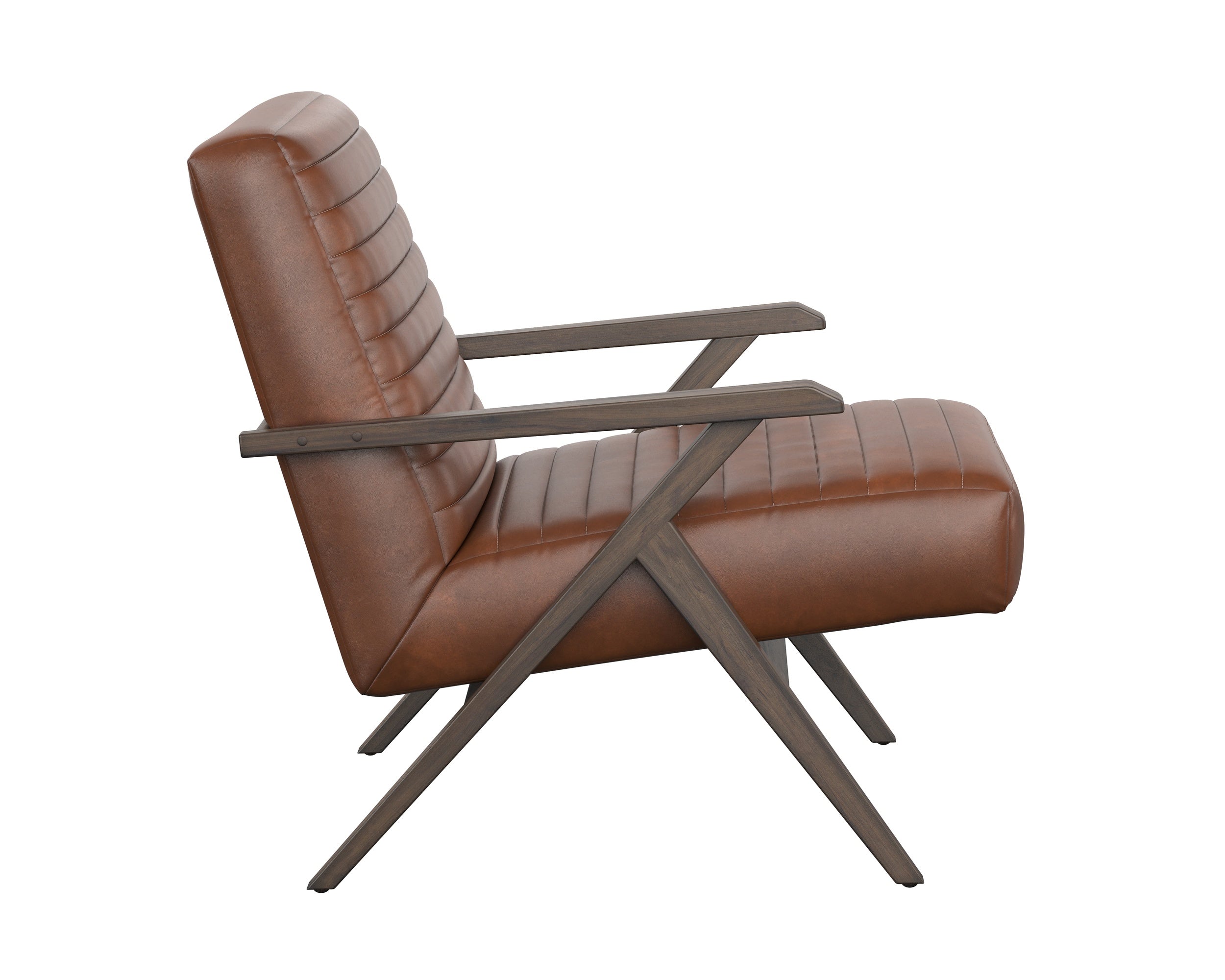 Peyton Lounge Chair - Bravo Cognac