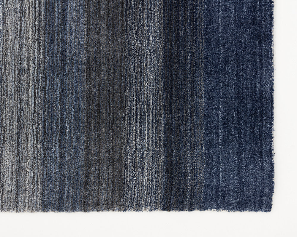 Lagos Hand-Loomed Rug - Blue - 8' X 10'