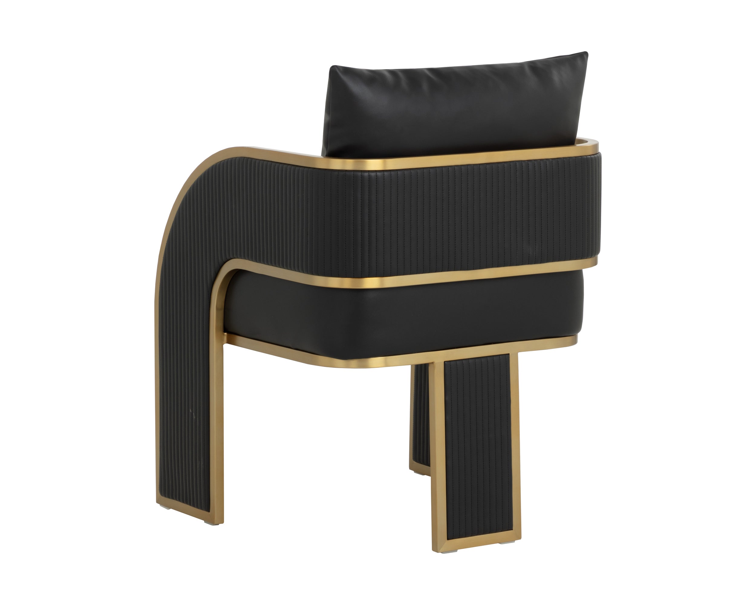 Baz Dining Armchair - Napa Black
