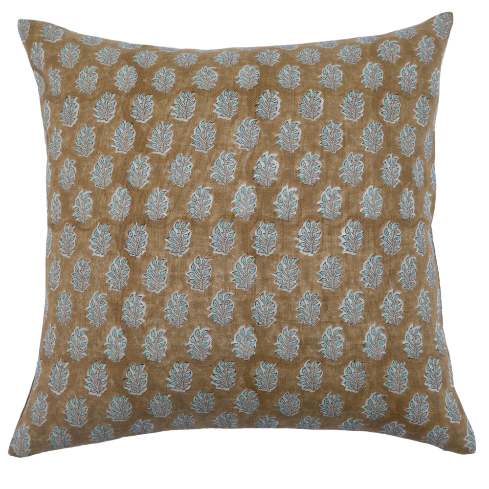 Trulli Mustard Pillow