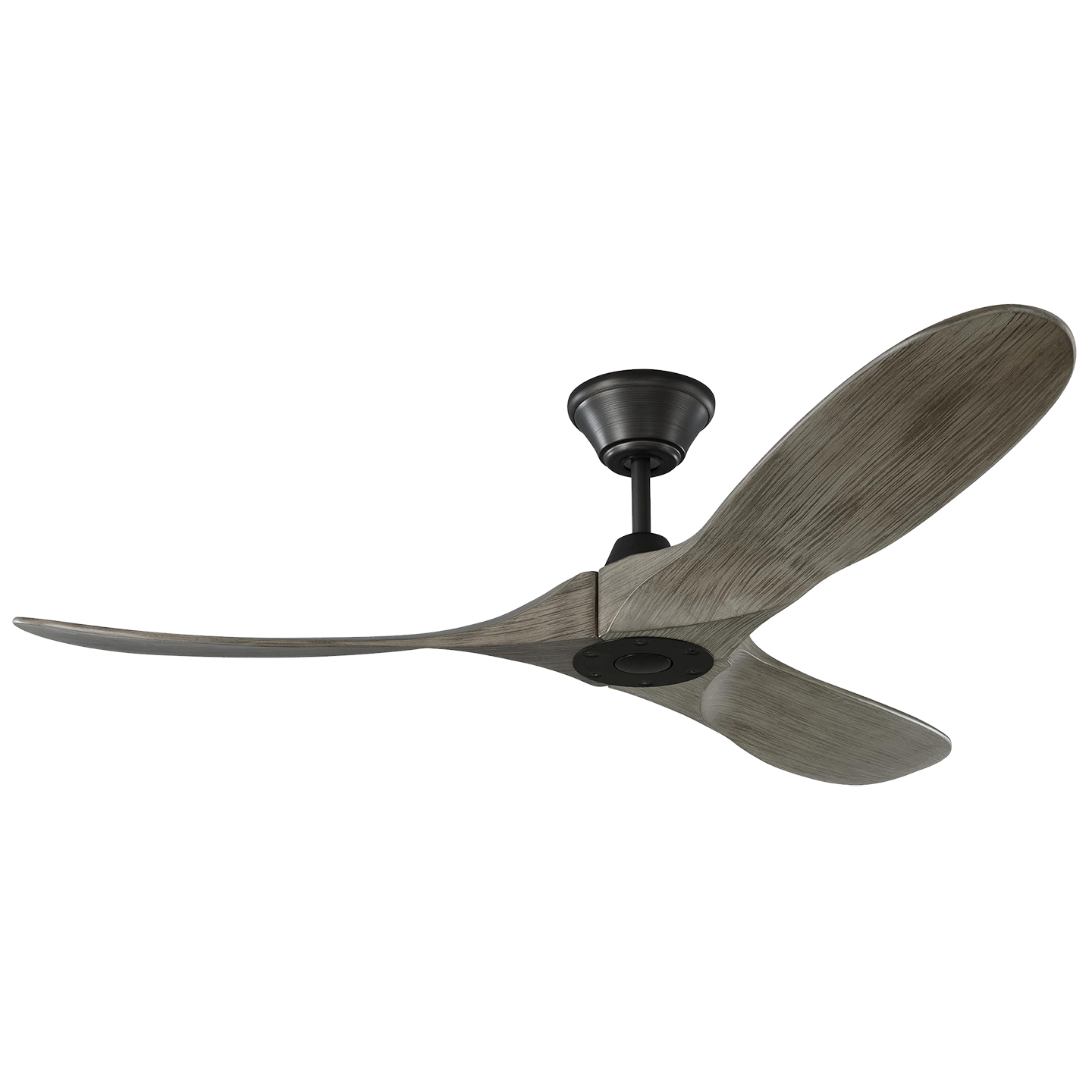Maverick 52 Ceiling Fan | Aged Pewter | Light Grey Weathered Oak Blades