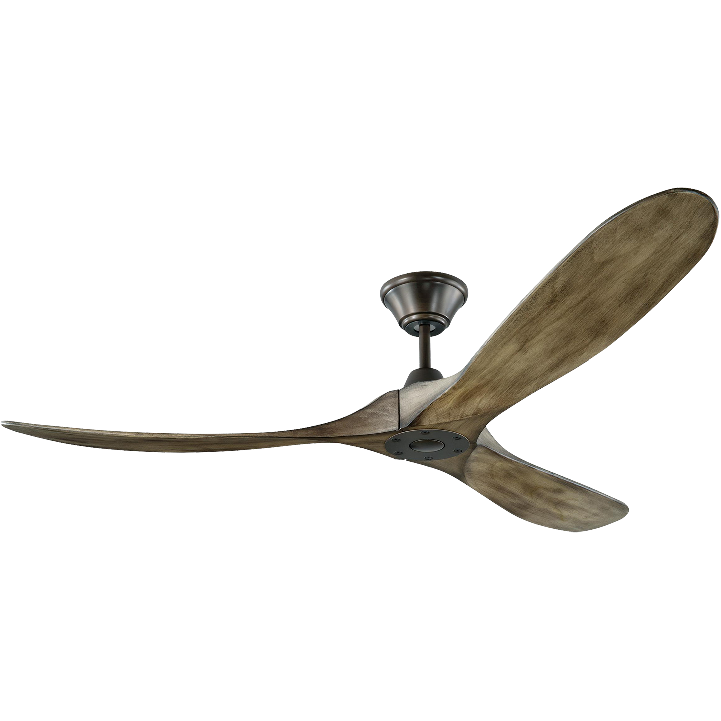 Maverick 60 Ceiling Fan | Aged Pewter | Light Grey Weathered Oak Blades