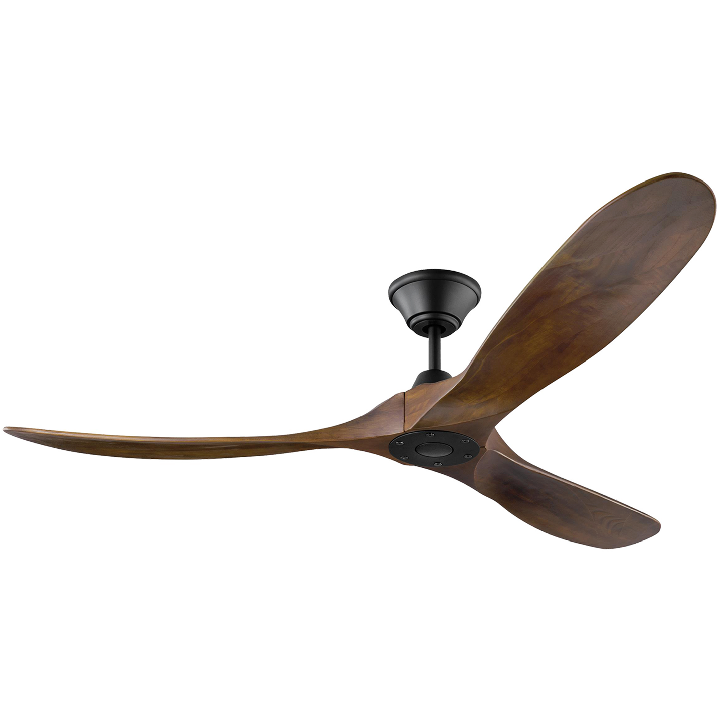 Maverick 60 Ceiling Fan | Dark Walnut Blades Matte Black