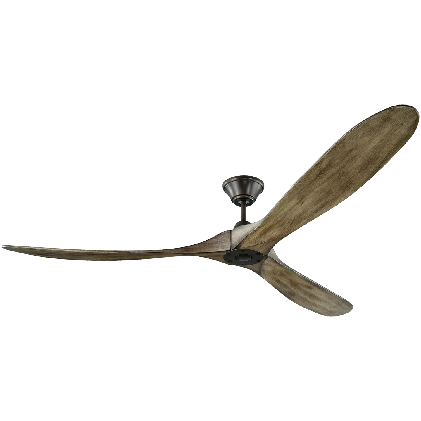 Maverick 70 Ceiling Fan | Light Grey Weathered Oak Blades Aged Pewter