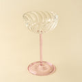 Celeste Coupe Glass, Pink