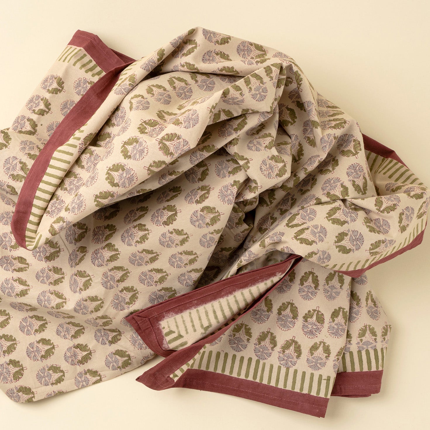 Nandini Block Print Tablecloth