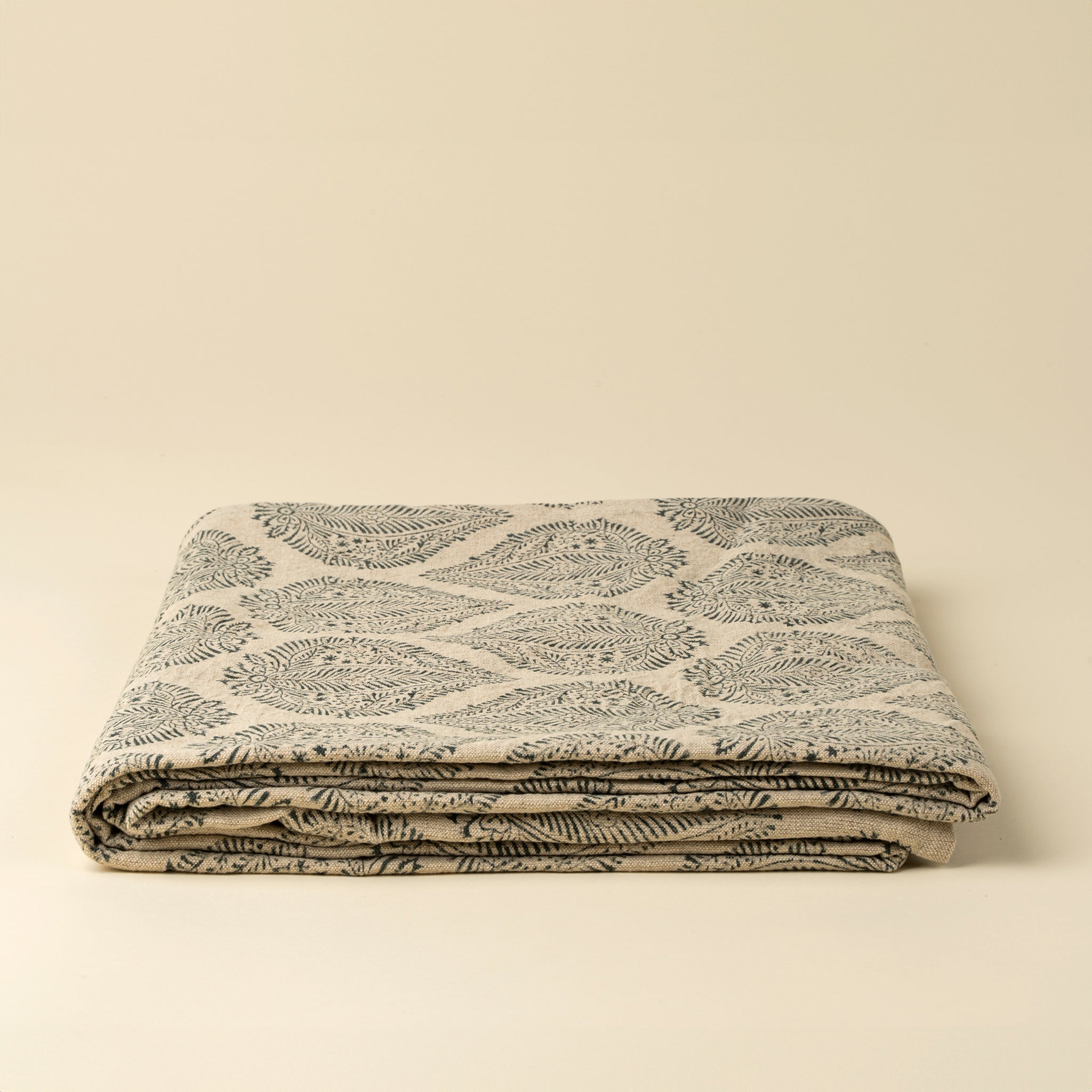 Briar Block Print Tablecloth