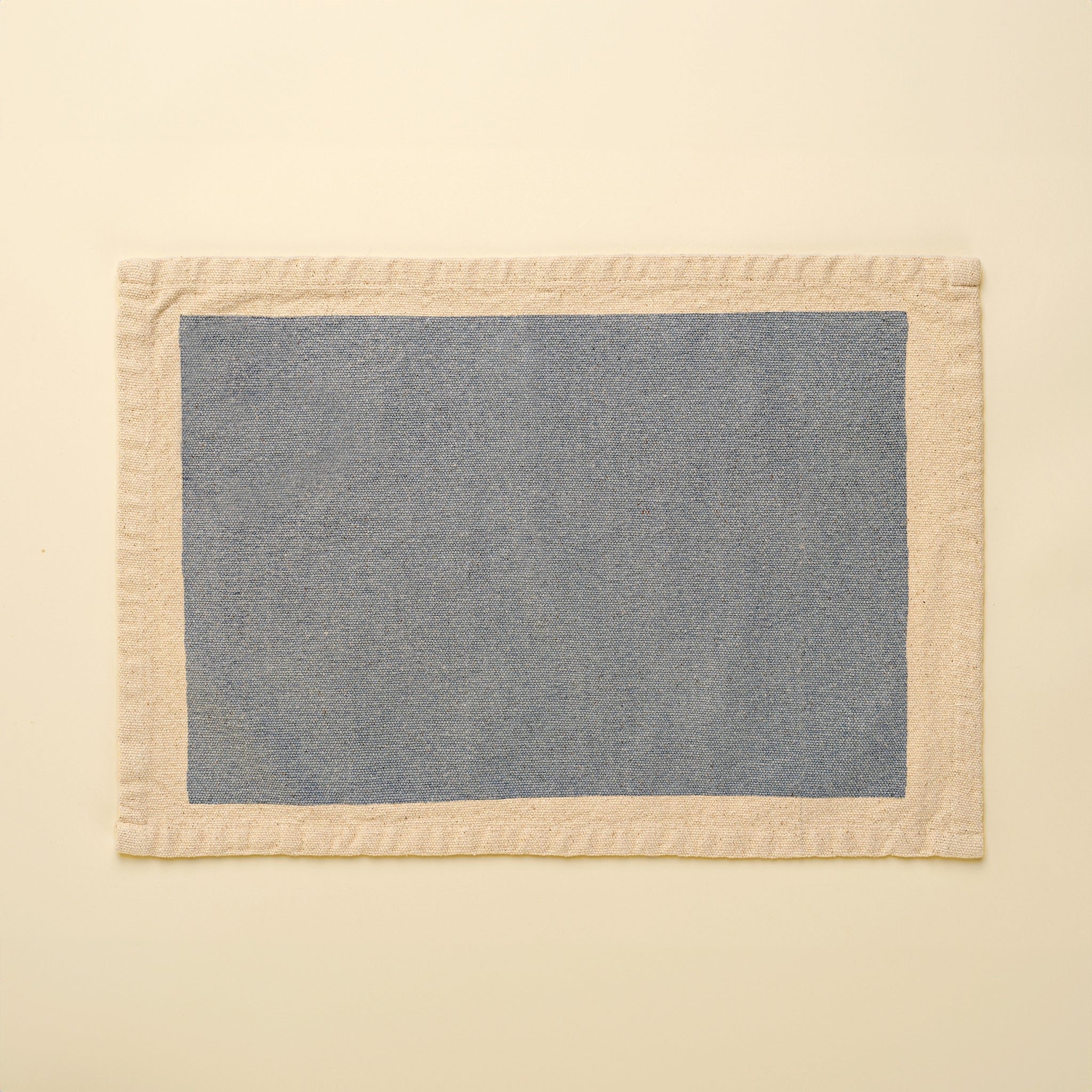 Canvas Placemats S/4, Light Blue