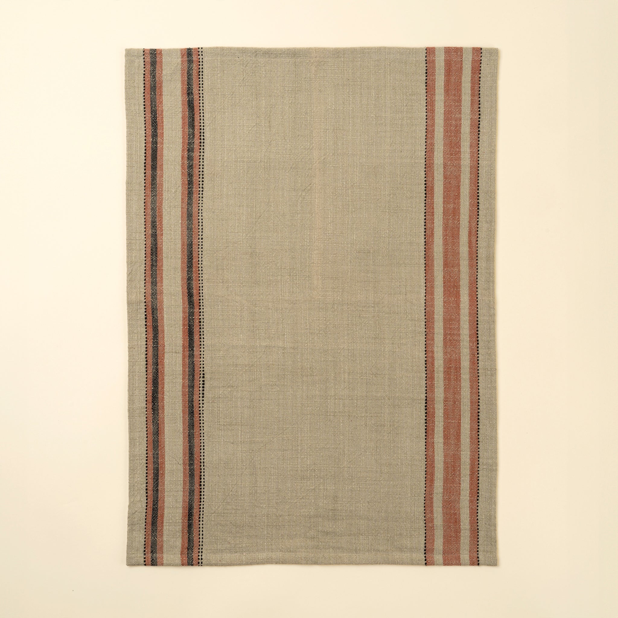 Lea Woven Stripe Tea Towels S/2