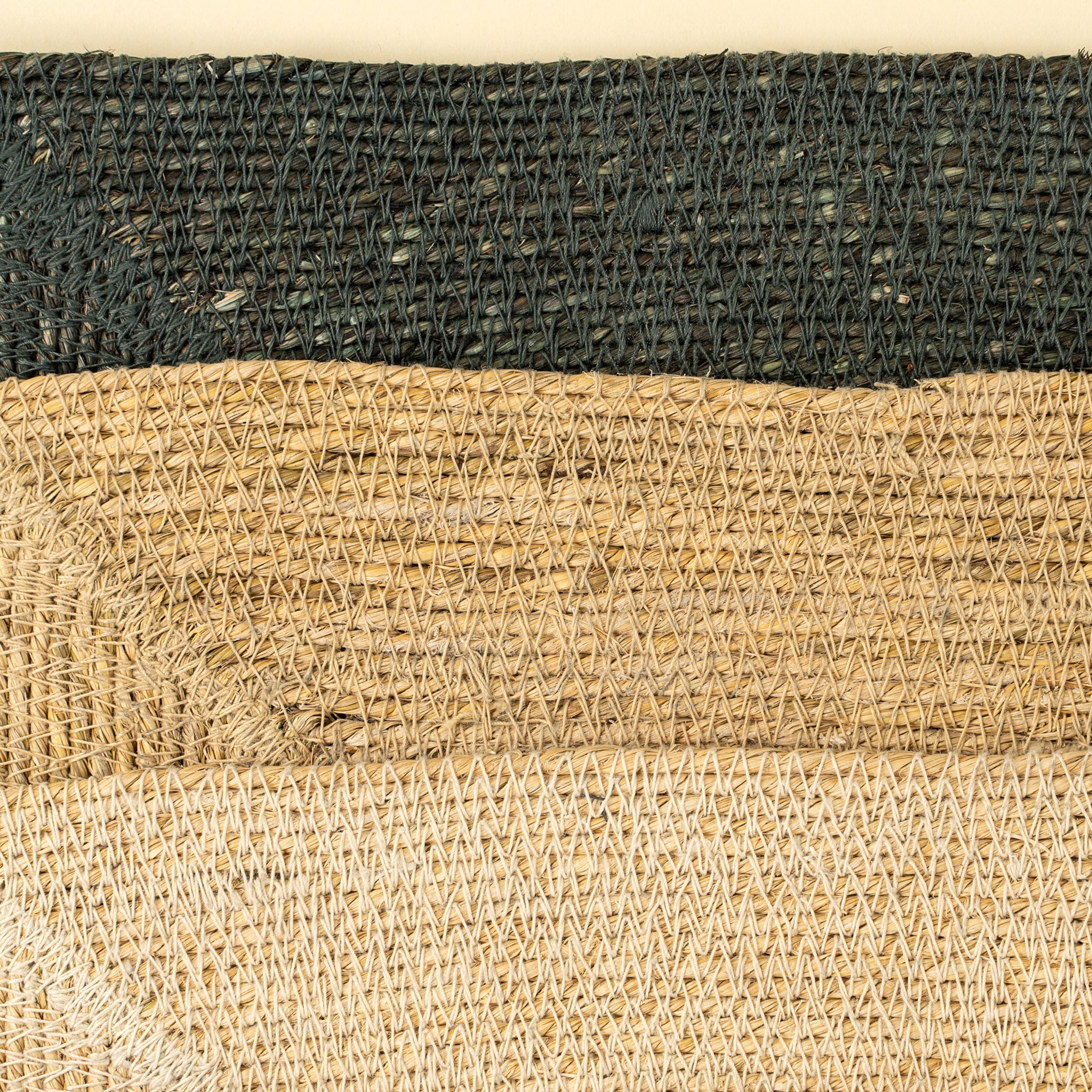 Natura Seagrass Placemats S/4, Deep Sea