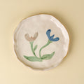 Painted Petals Plate M, Iris