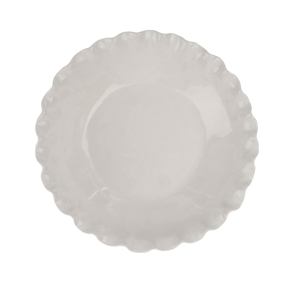 Calypso Scalloped Serving Bowl