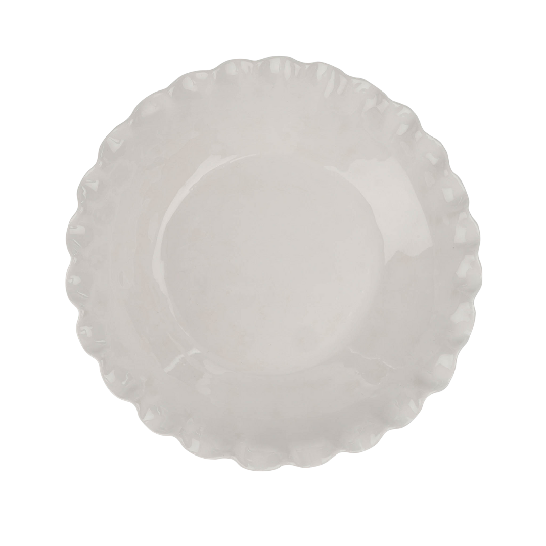 Calypso Scalloped Serving Bowl