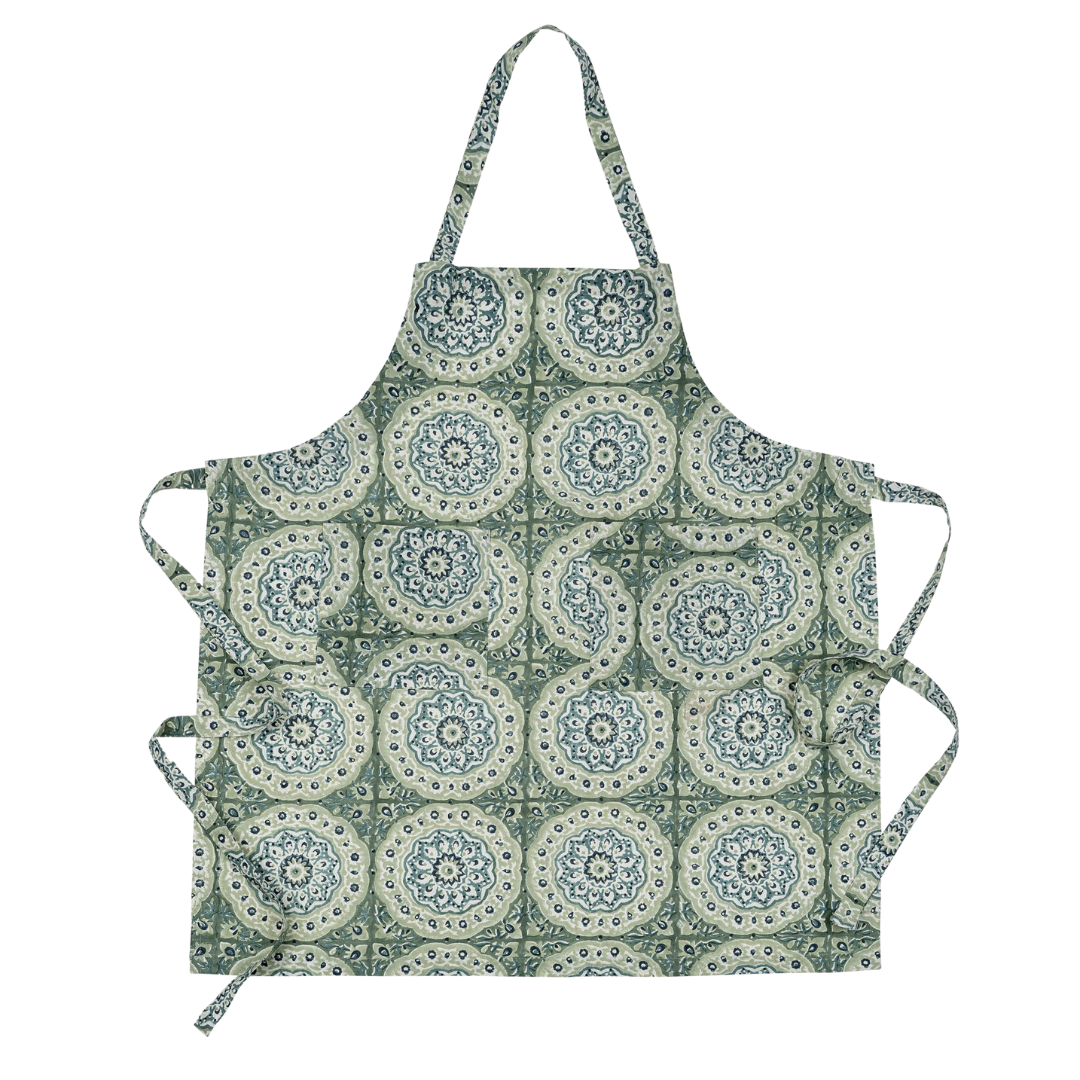 Mirabel Block Print Apron