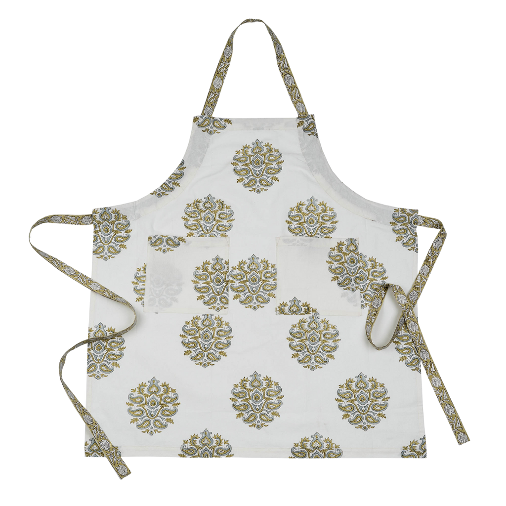 Emmy Block Print Apron