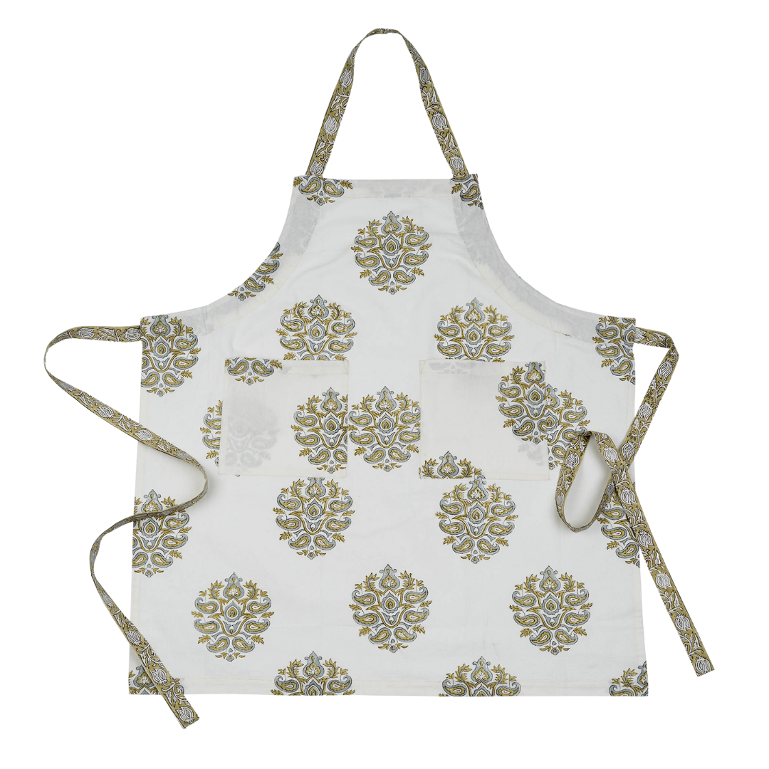 Emmy Block Print Apron