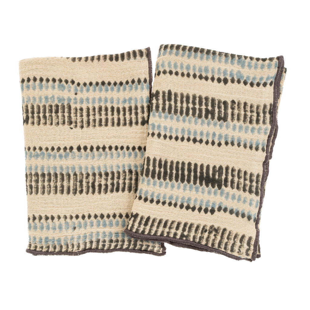 Ishita Block Print Tea Towels S/2